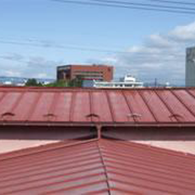 屋根施工例